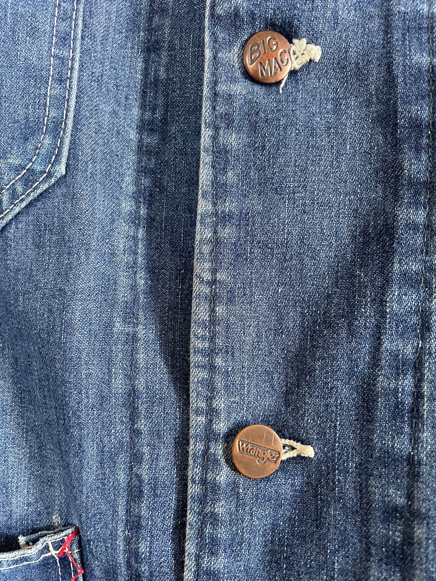 80s Big Mac Denim Chore Coat