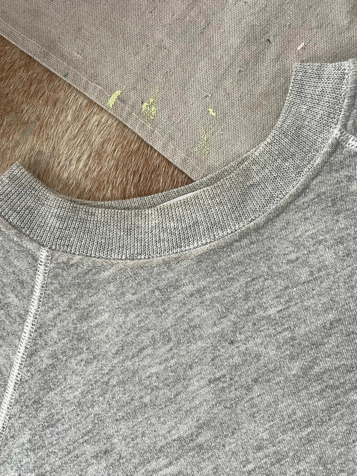 90s Blank Gray Hanes Sweatshirt