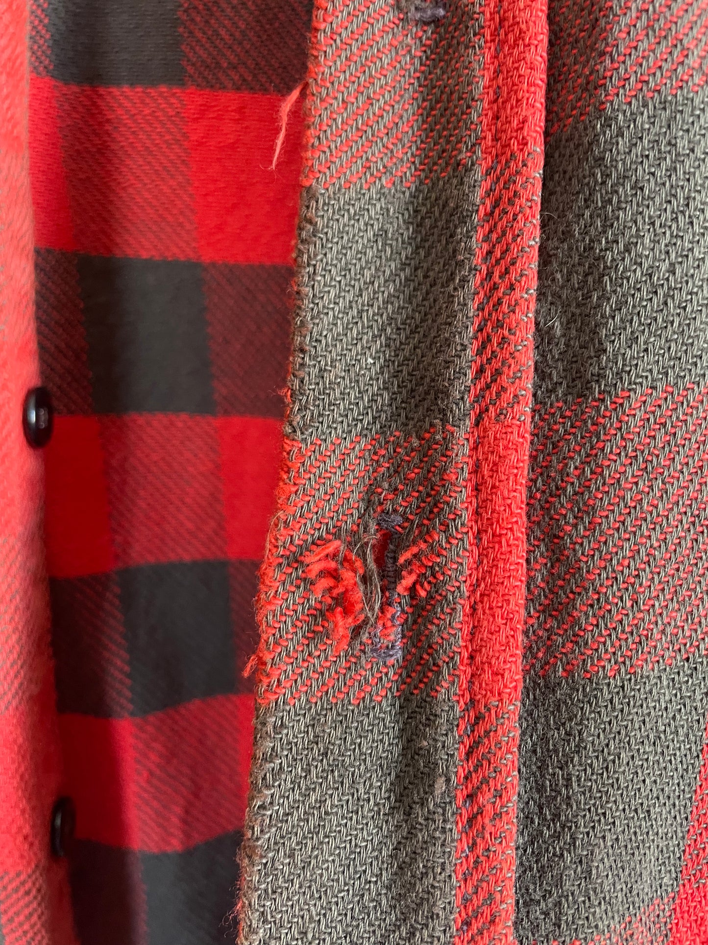 80s/90s Buffalo Plaid Flannel