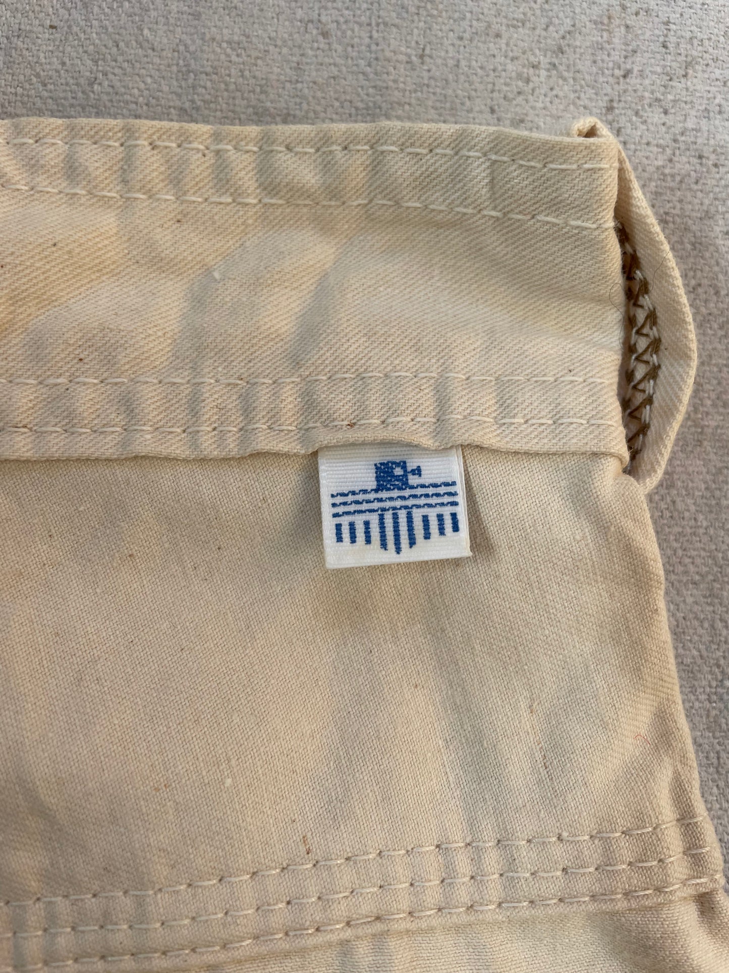 70s Cherokee Ecru Carpenter Pants