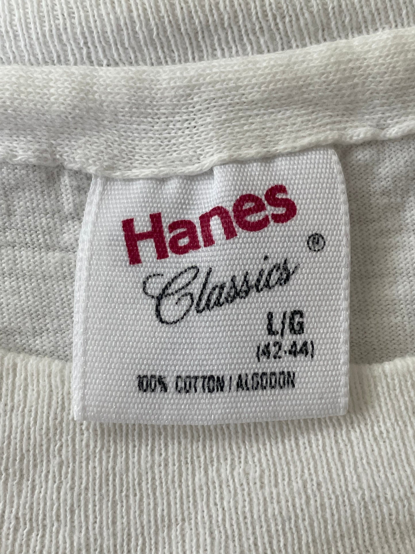 90s Hanes Blank White Tee