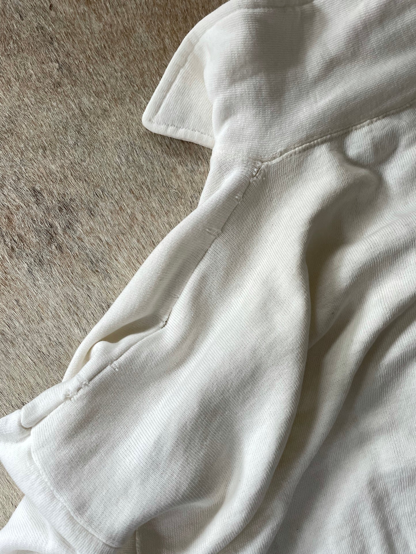 50s Champion Notre Dame Quarter Zip Sweatshirt
