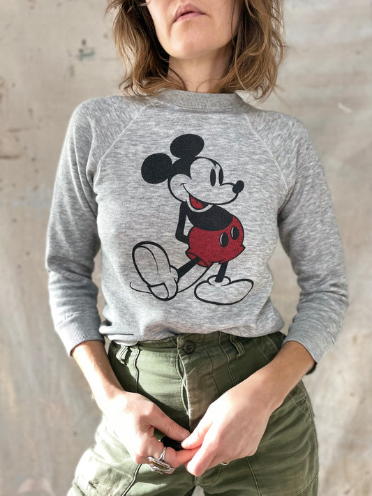 Micky Mouse Pullover Sweatshirt