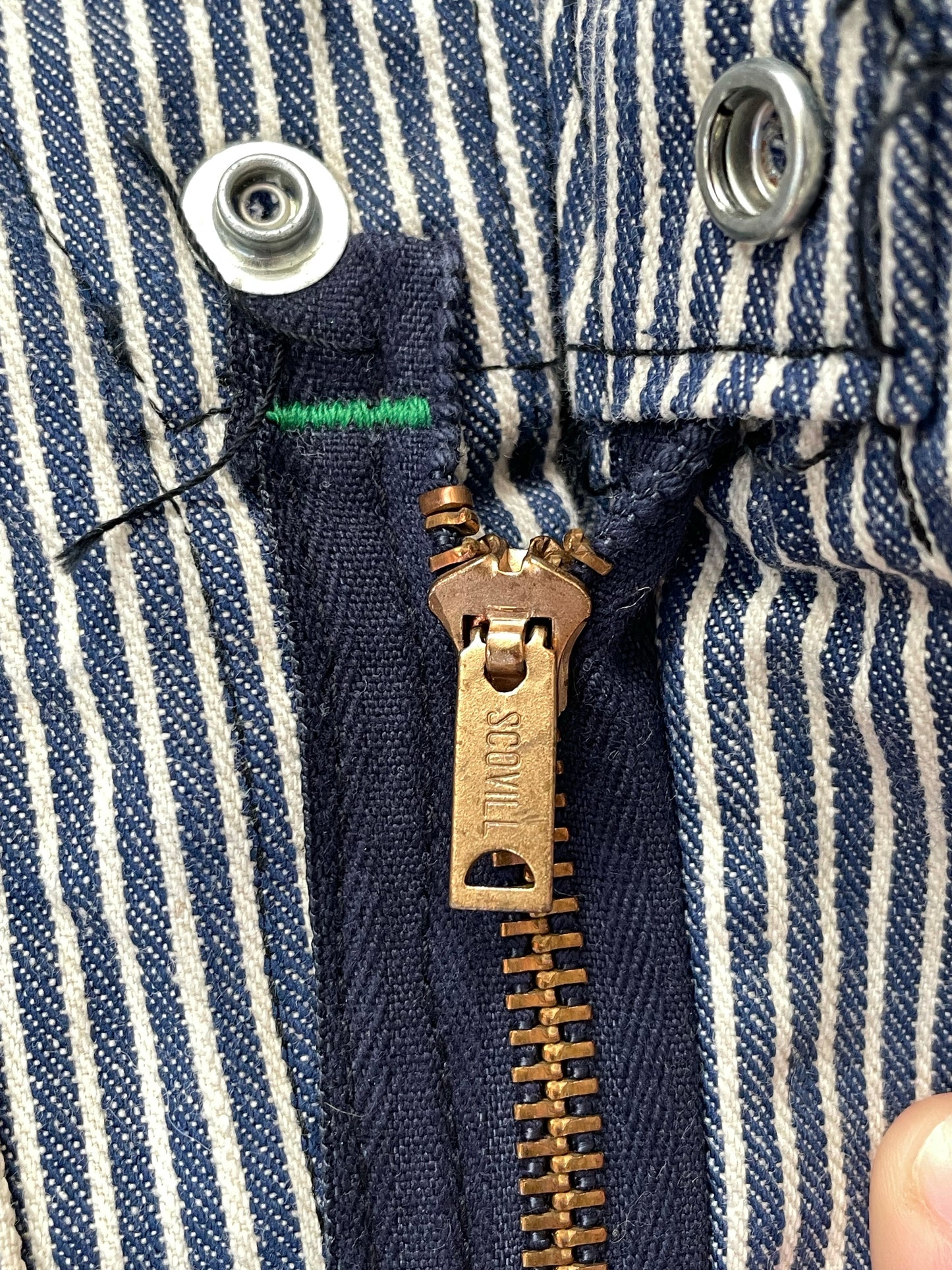 70s Pointer Brand Hickory Stripe Coveralls