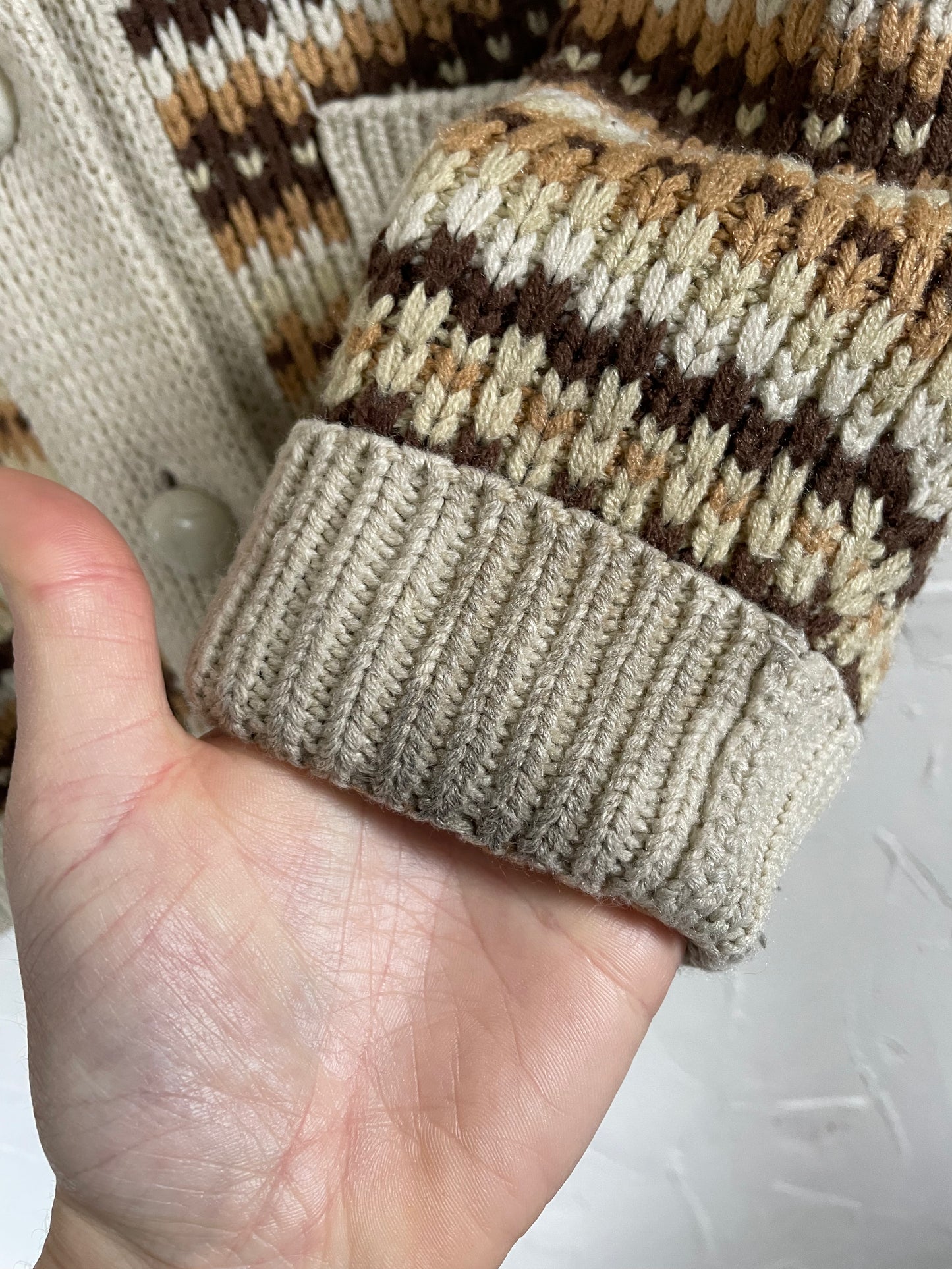70s Miller Shawl Collar Horse Sweater