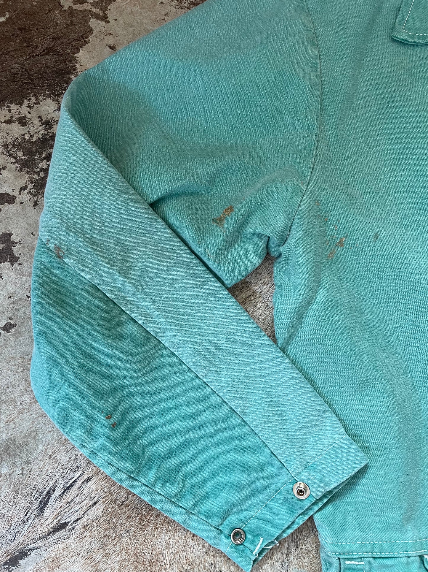 80s Teal Coveralls