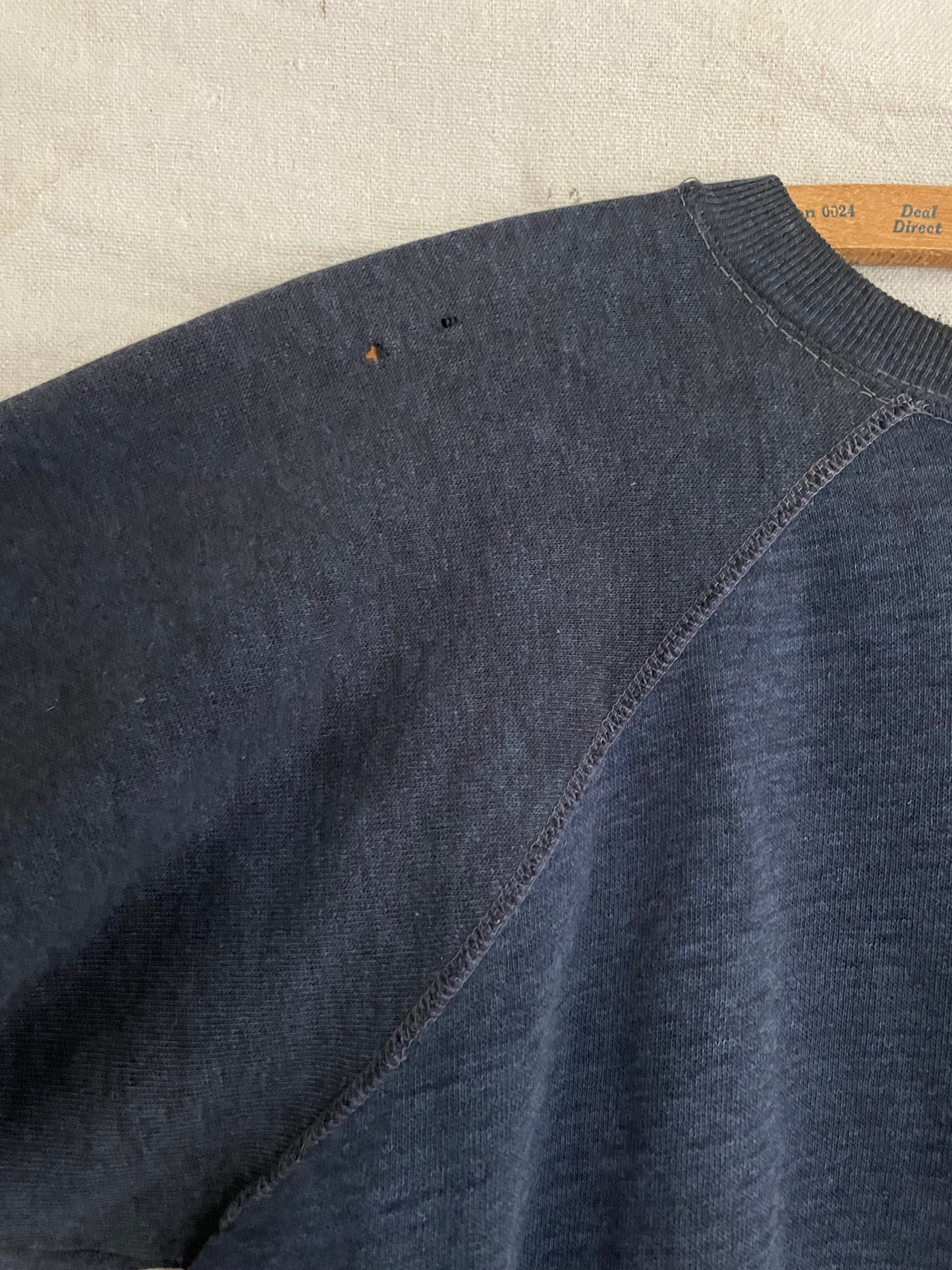 70s Blank Navy Blue Sweatshirt