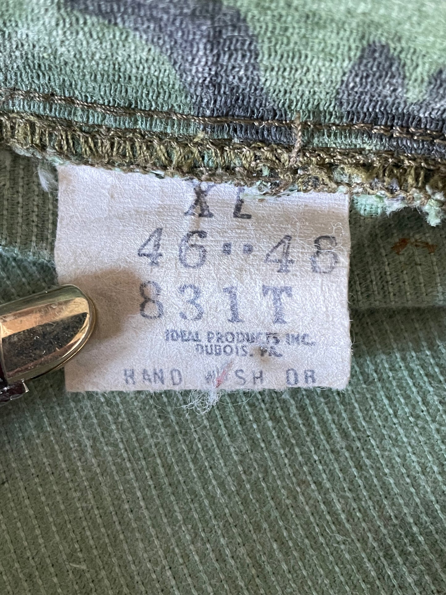 70s Camo Shirt Jacket