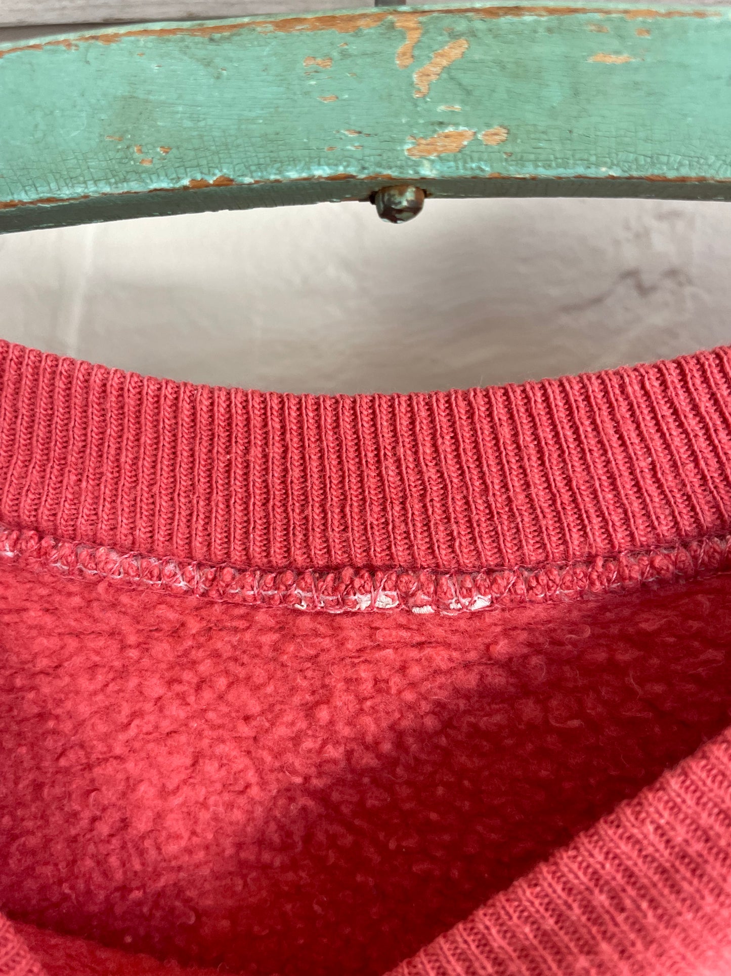 80s Salmon Pink Sweatshirt