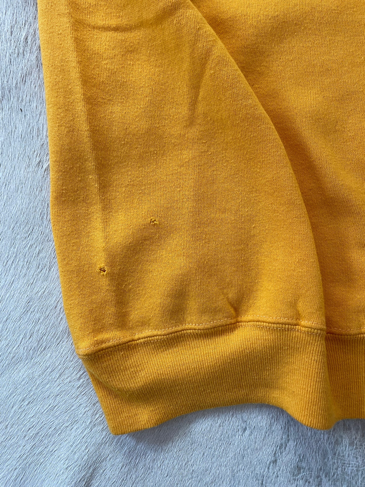 70s Blank Marigold Short Sleeve Sweatshirt