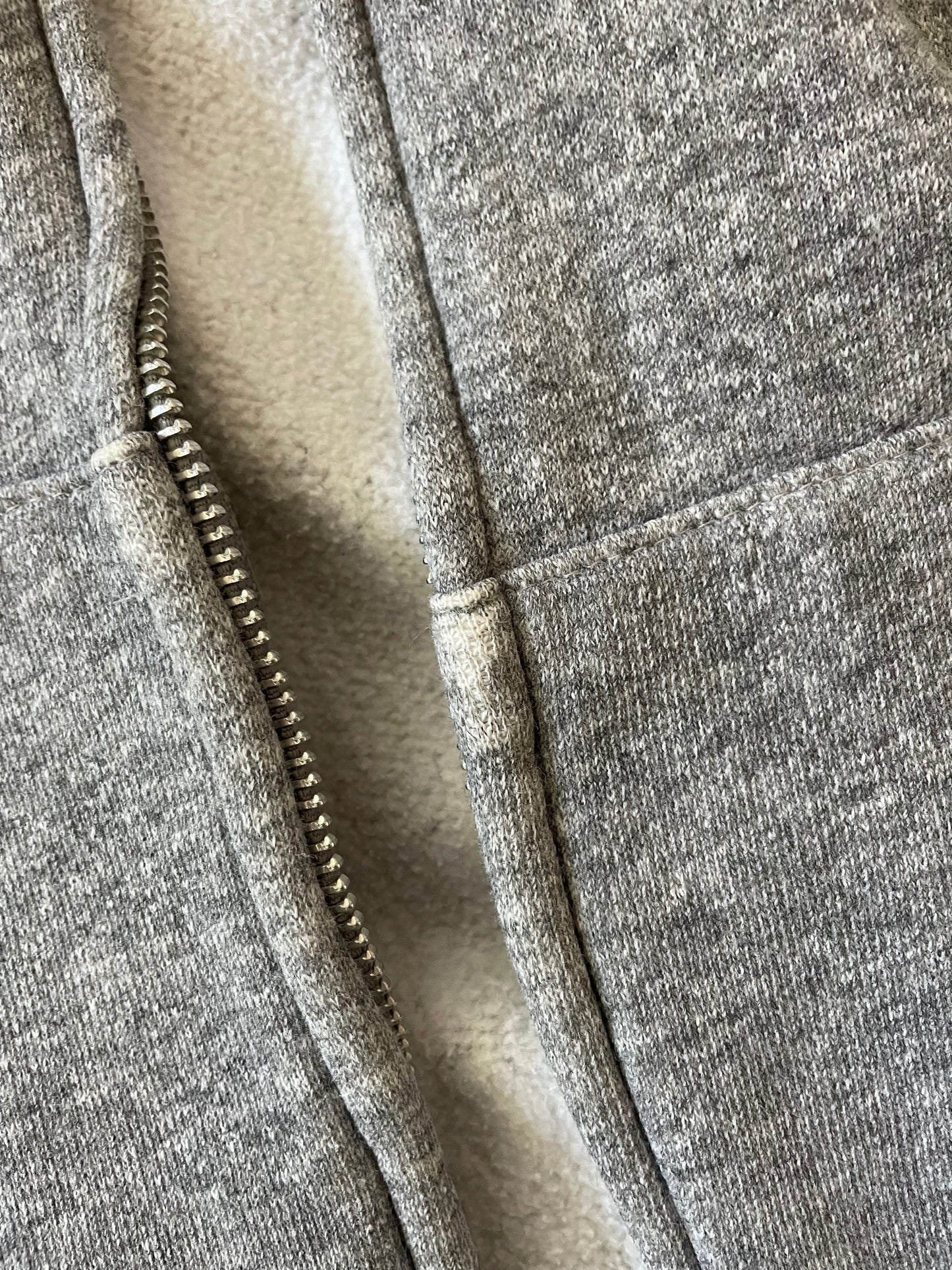 80s Blank Heather Grey Hoodie