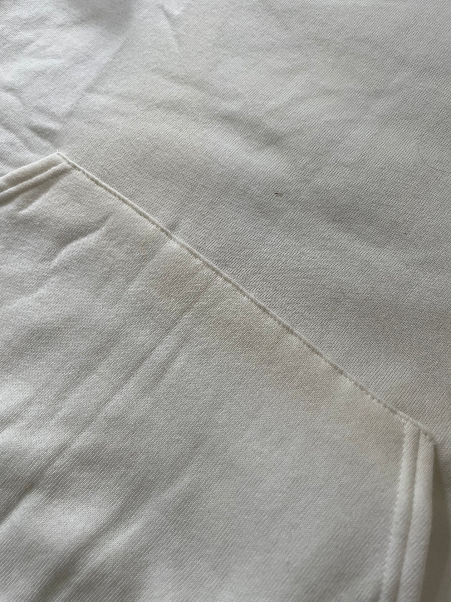 Deadstock Blank White Hoodie