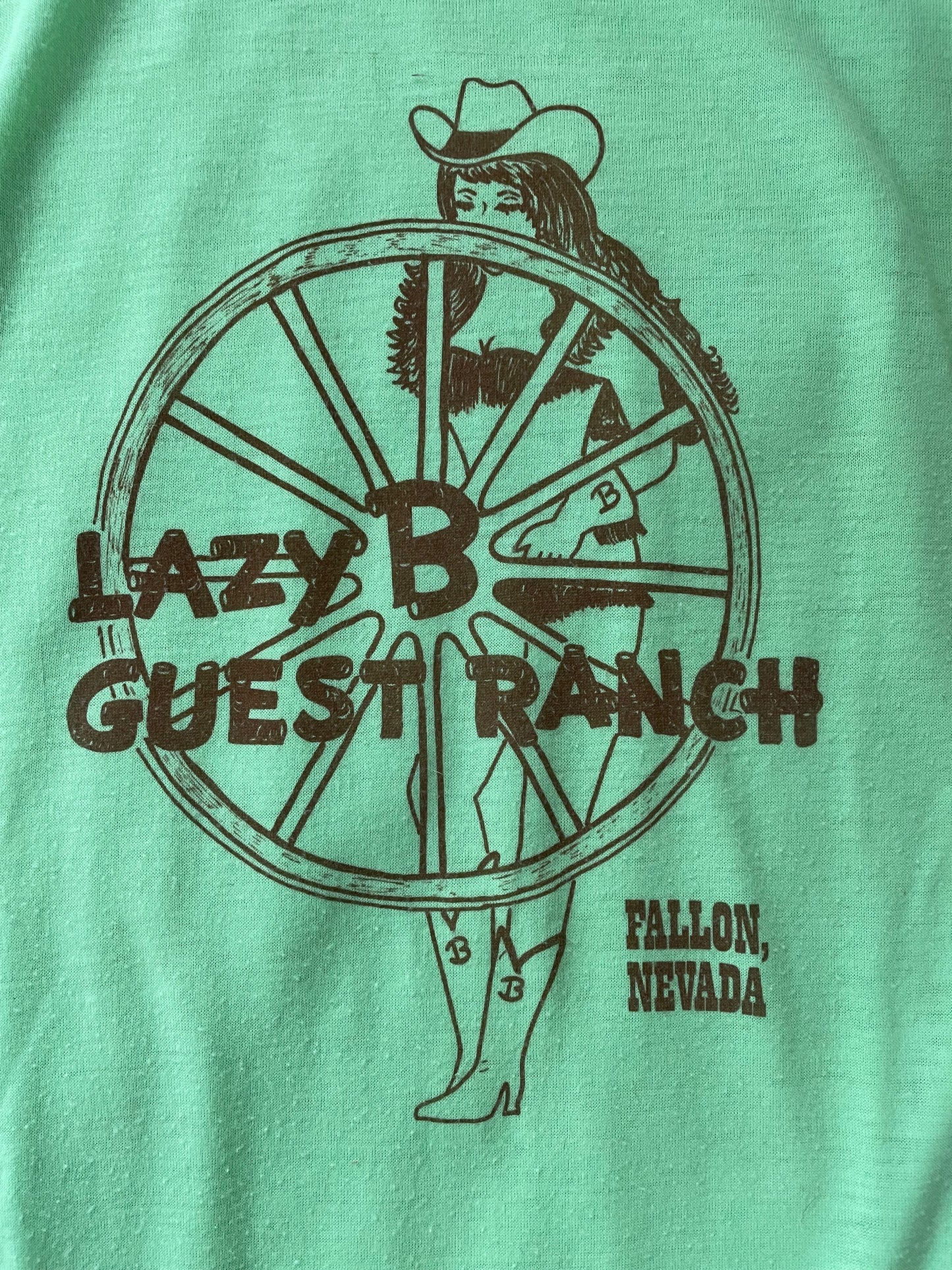 80s Lazy B Guest Ranch, Fallon, Nevada Tee