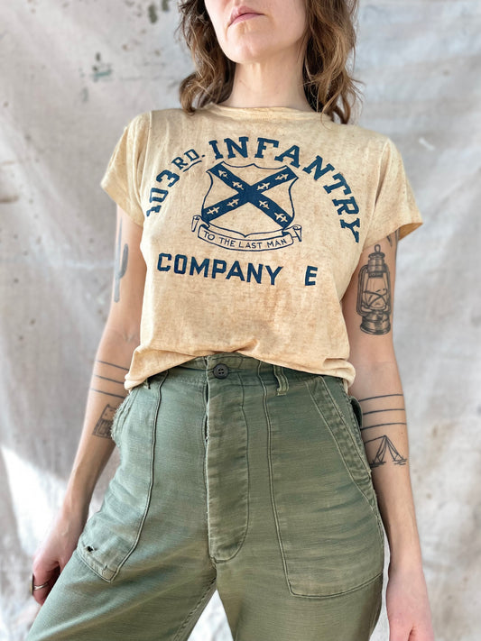 40s 103rd Infantry Company E Tee