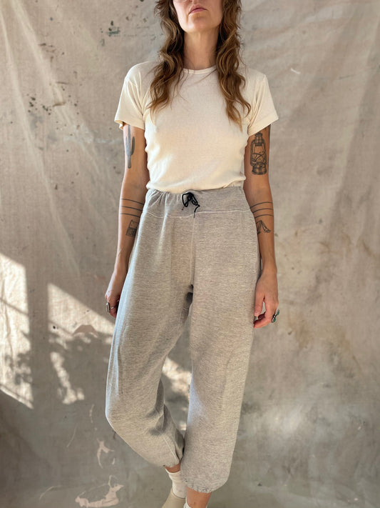60s Grey Sweatpants Joggers