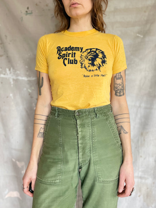 70s Academy Spirit Club “Raise A Little Hell” Tee