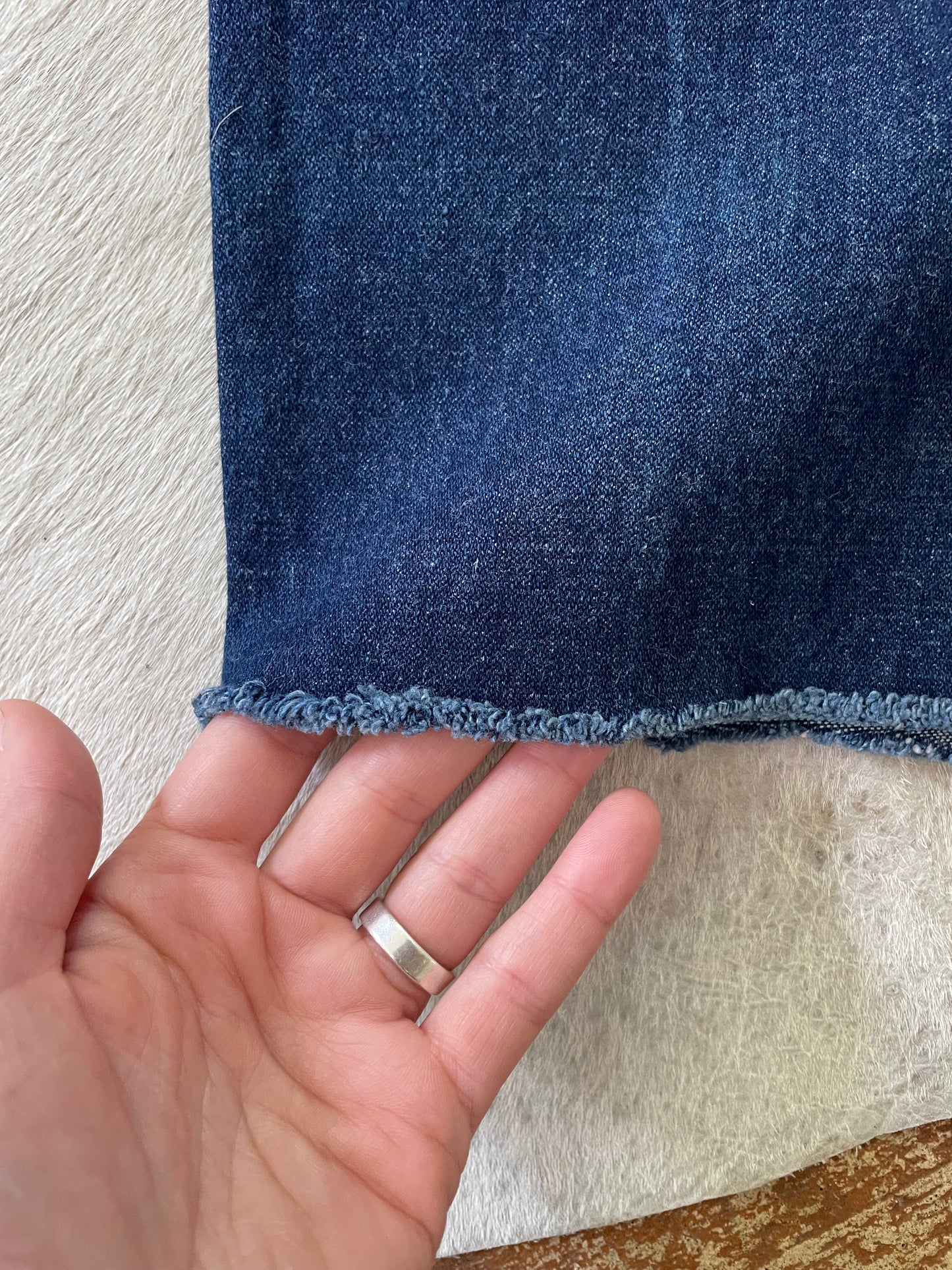 80s Brittania Indigo Dyed Jeans