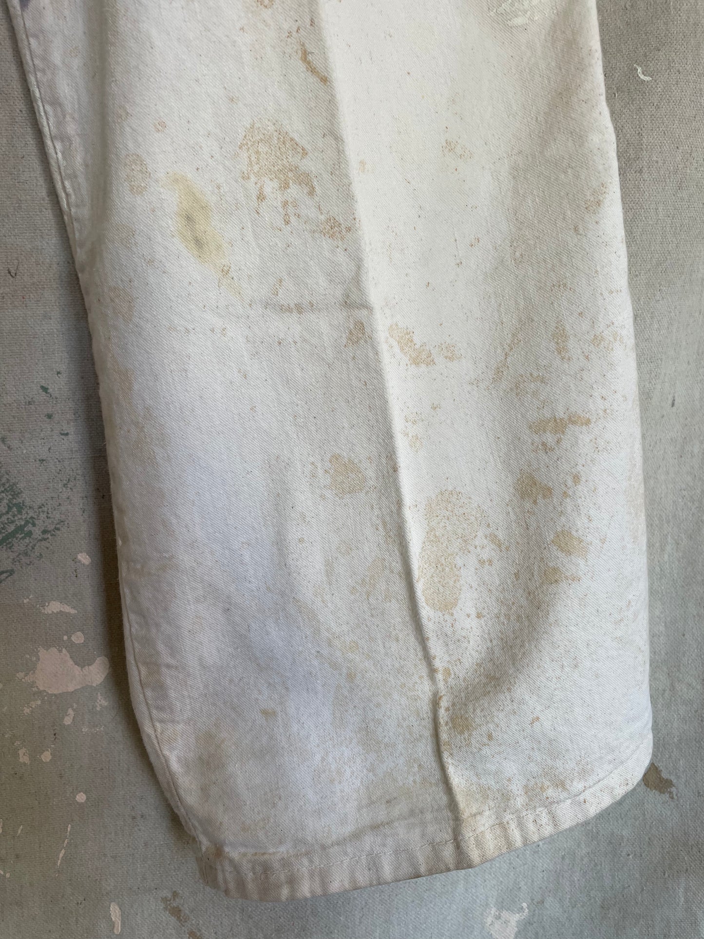 70s DeeCee Ecru Painter Pants