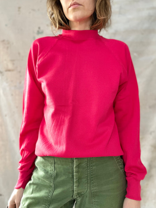 Deadstock Raspberry Sweatshirt