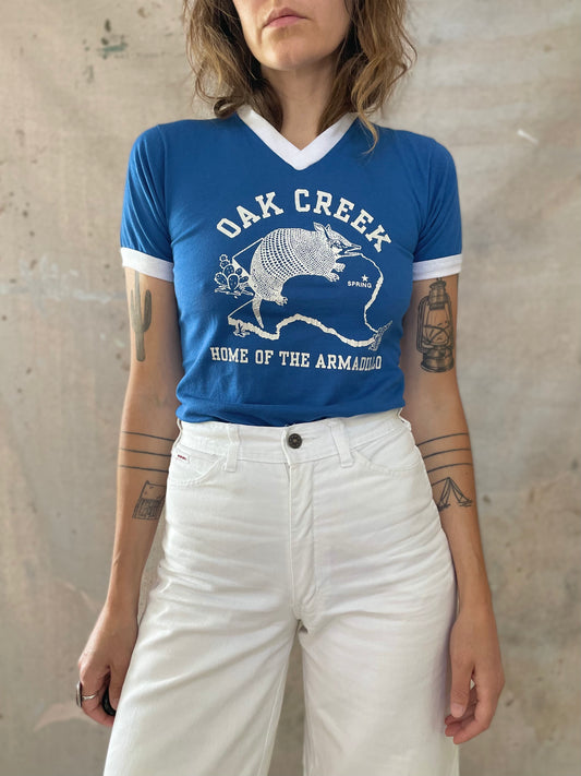 70s Oak Creek: Home Of The Armadillo Tee