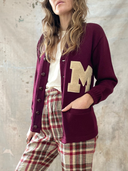 60s/70s Letterman Sweater