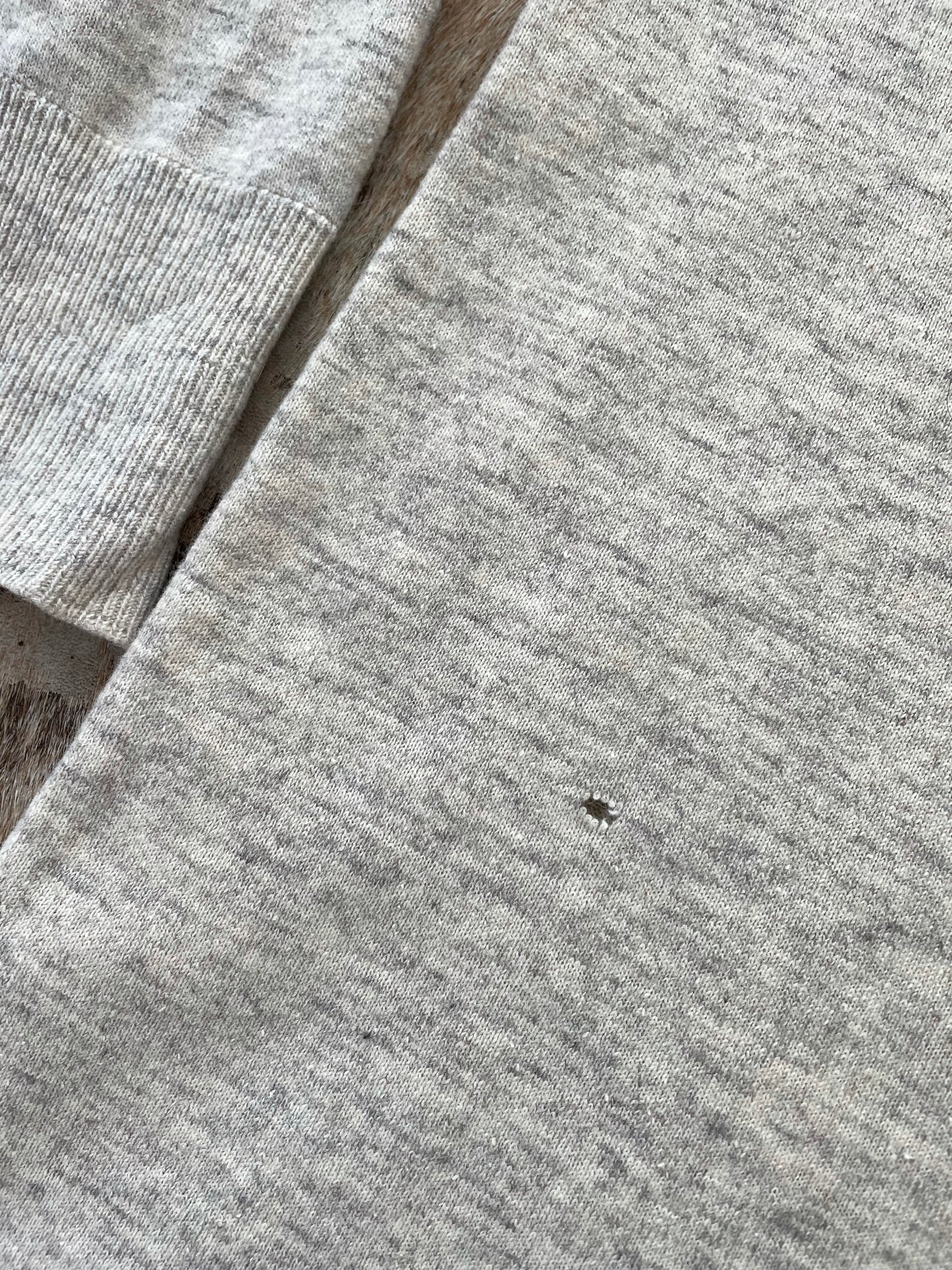 40s/50s Oat Heather Gray Undershirt
