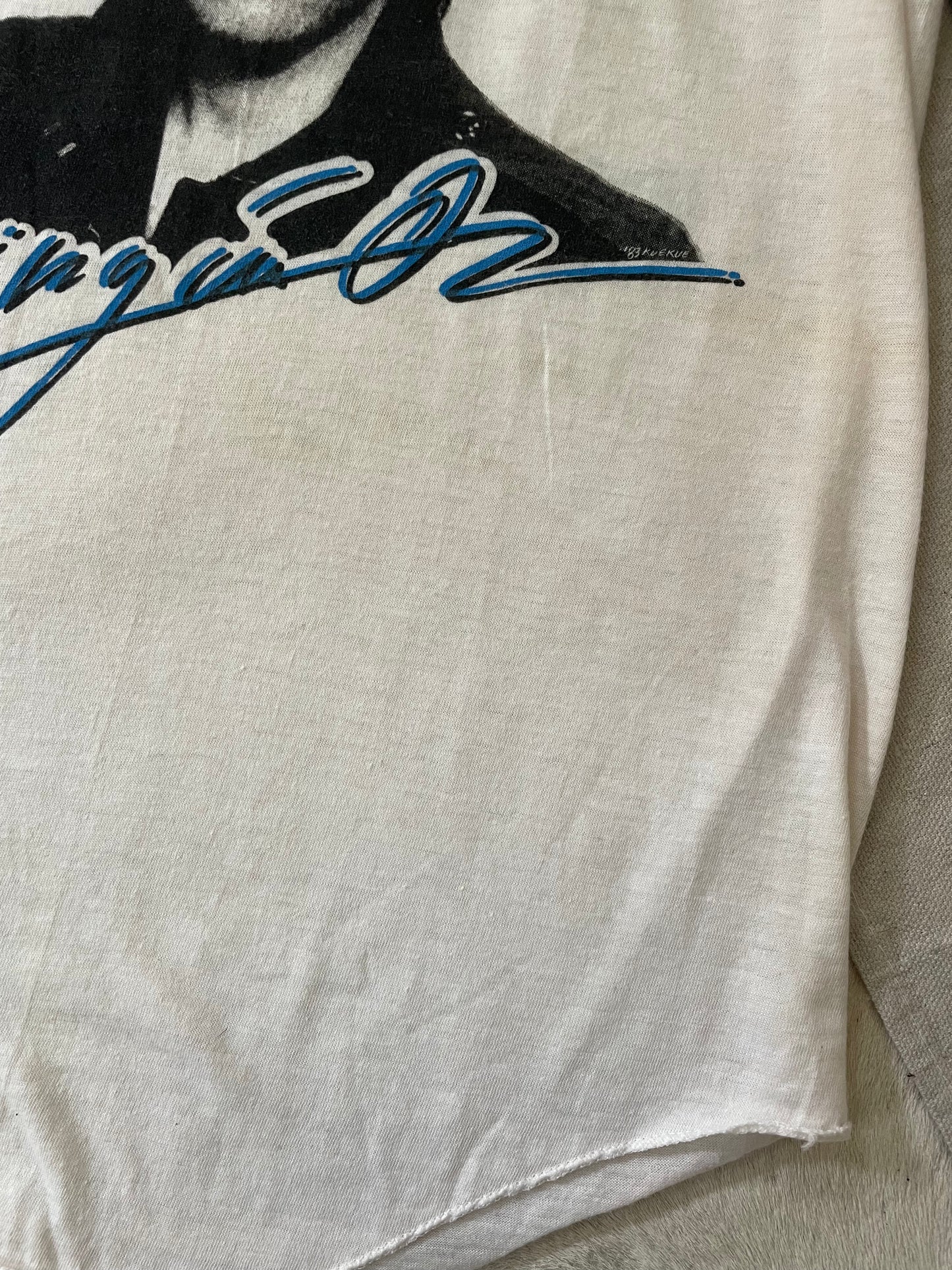 Rick Springfield 1983 Living In Oz World Tour Tee