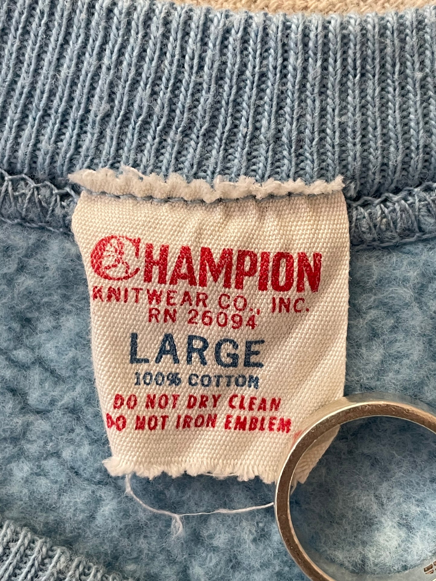 60s Champion Florida Institute Of Technology Short Sleeve Sweatshirt