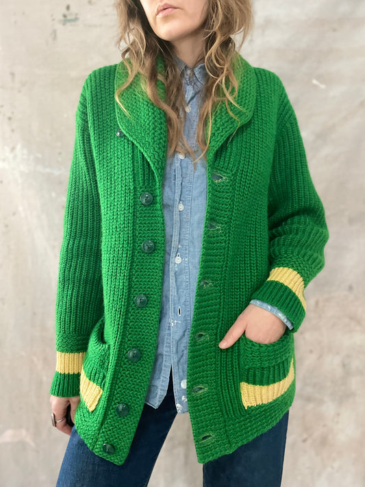 30s/40s Curling Knit Sweater