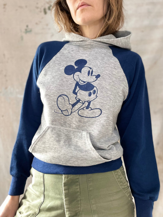 Two-Tone Mickey Mouse Hoodie