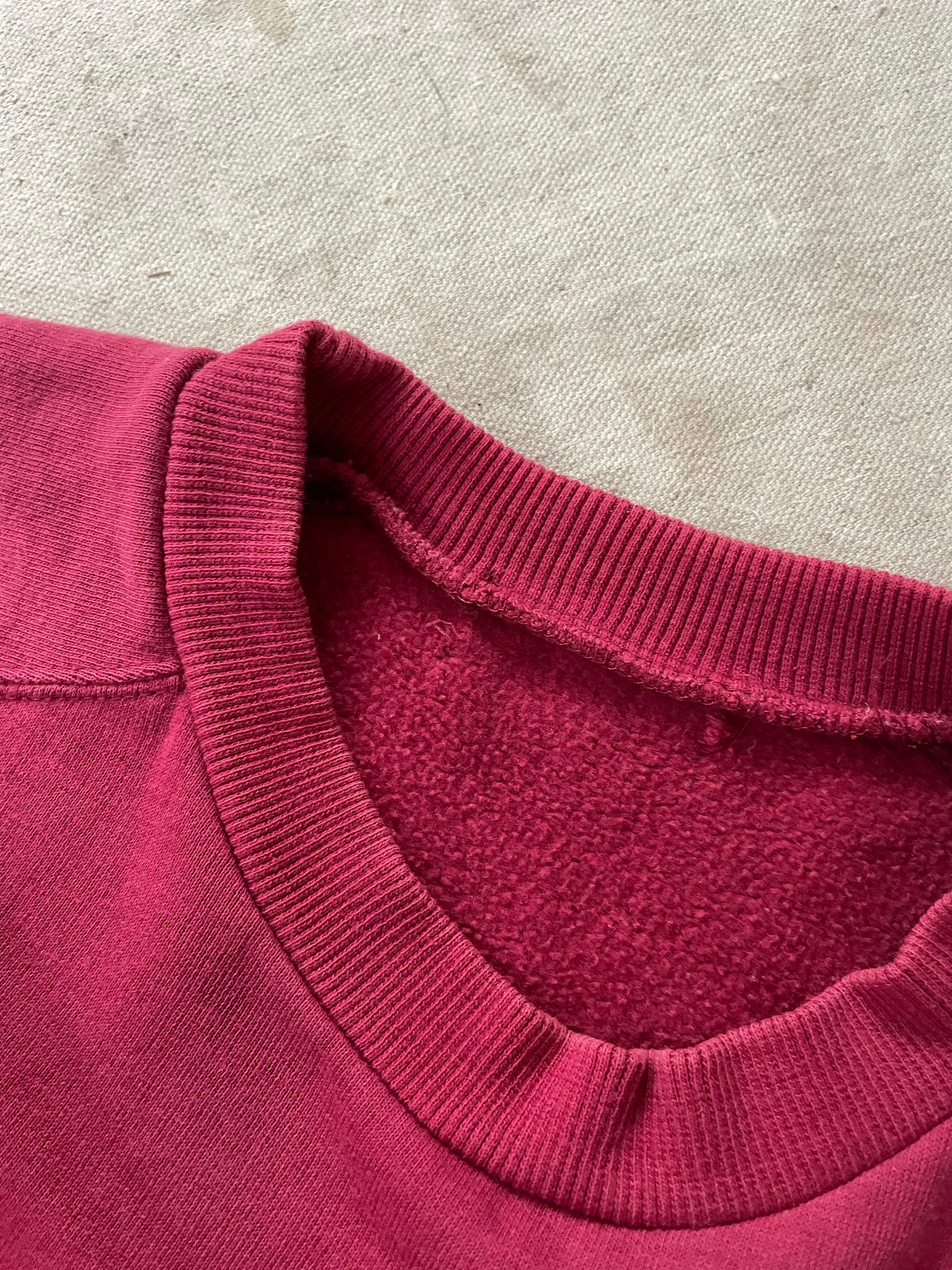 Maroon Short Sleeve Sweatshirt