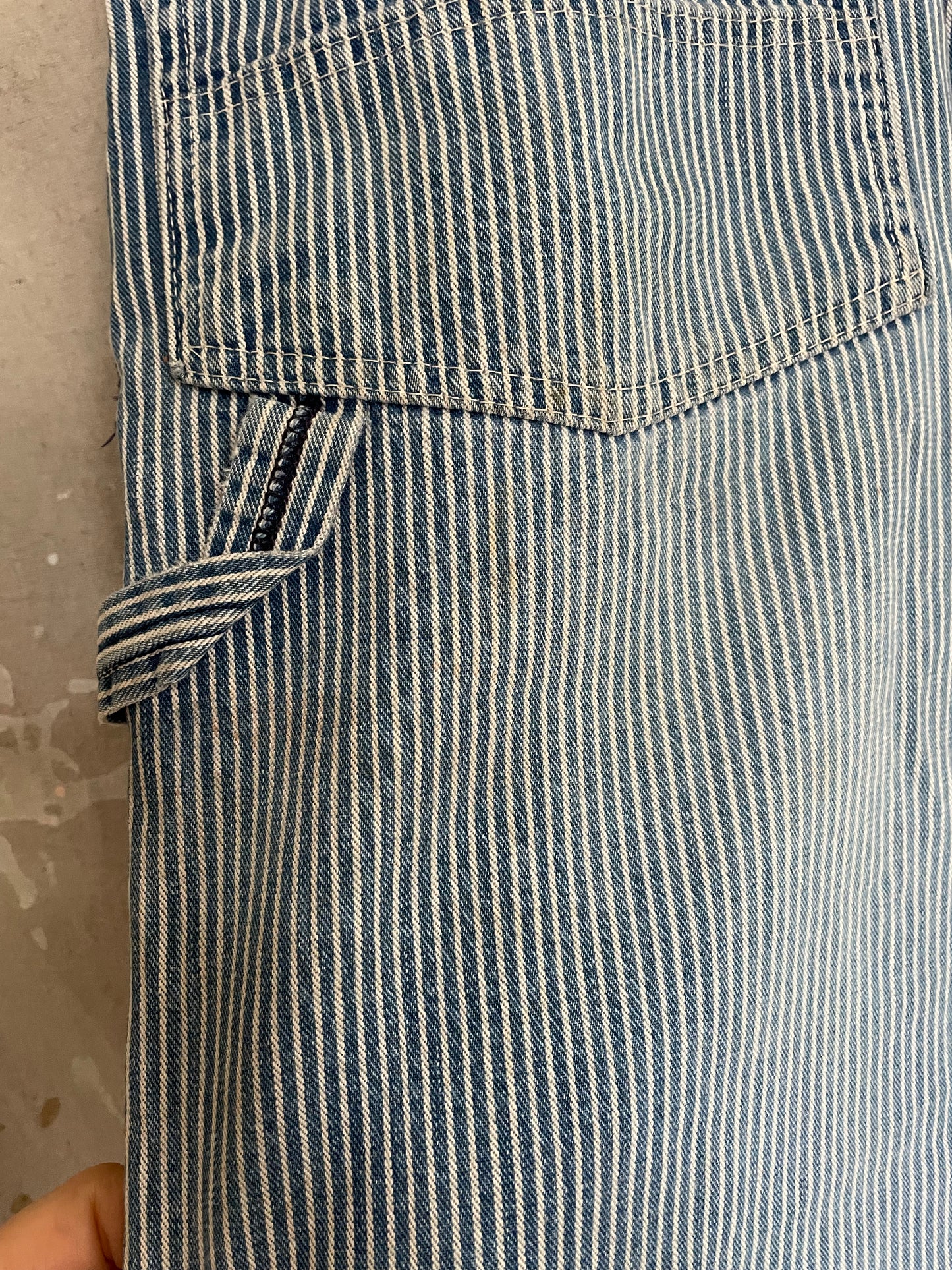 80s Big Smith Hickory Stripe Overalls