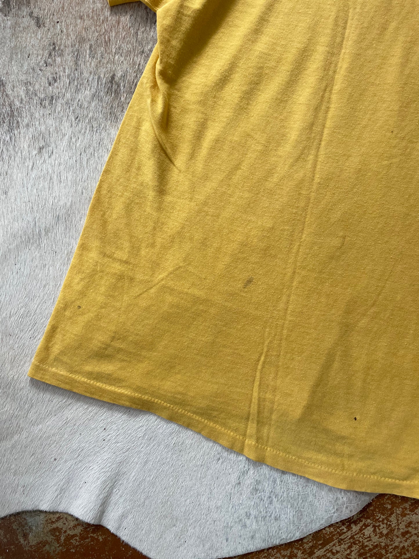 70s Blank Yellow Tee