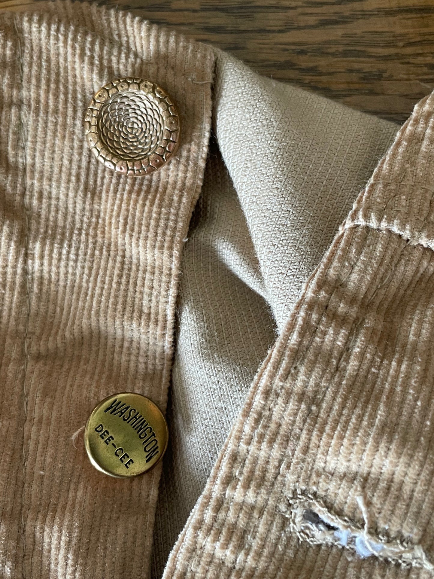 80s Deadstock Tan DeeCee Corduroy