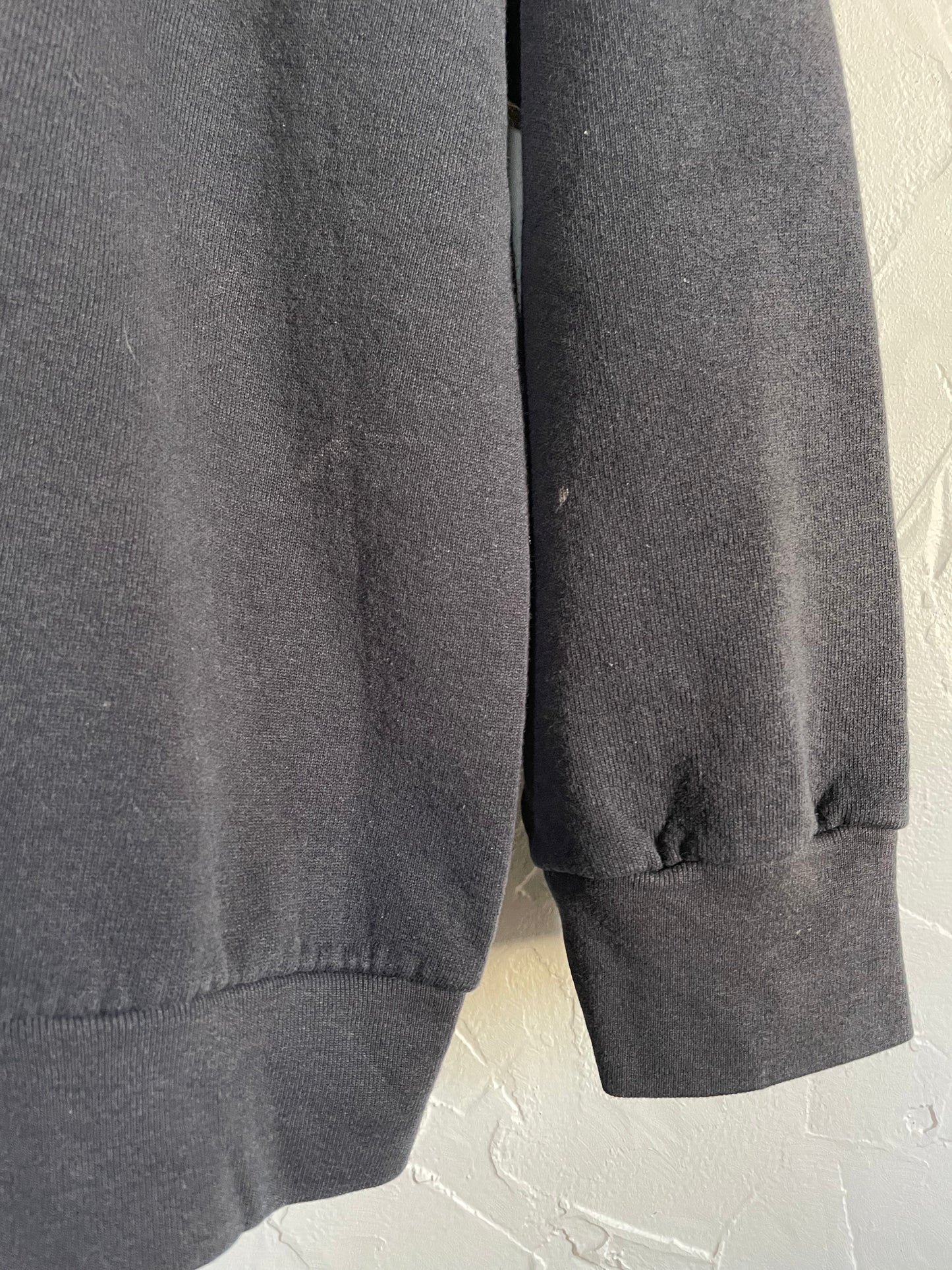 90s Blank Black Sweatshirt