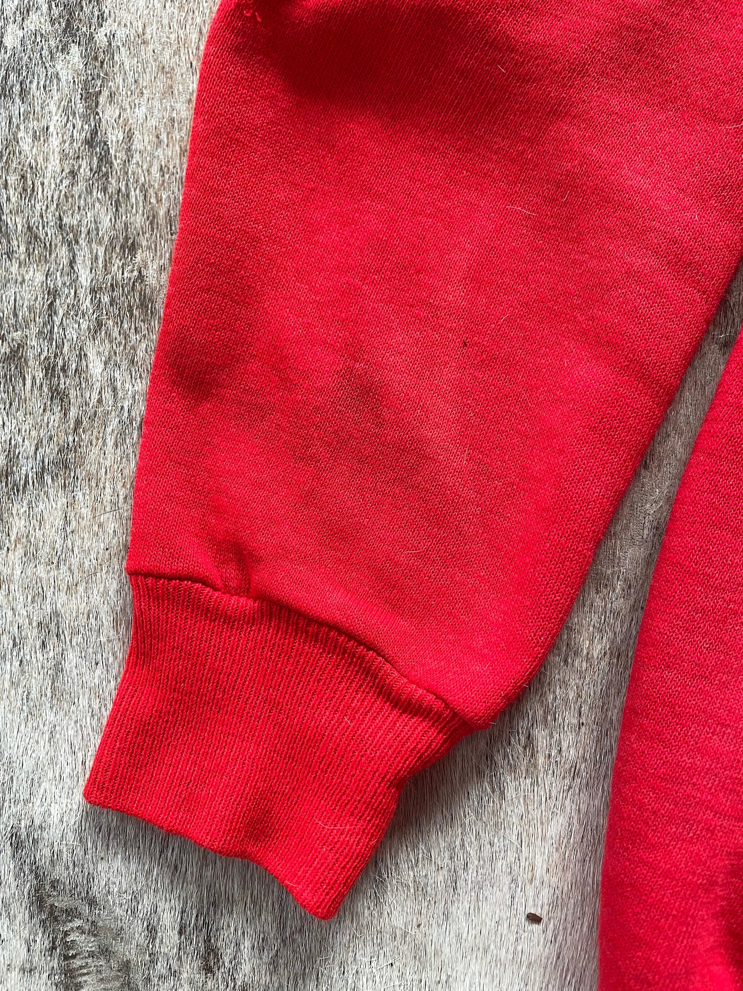 Red Blank Sweatshirt