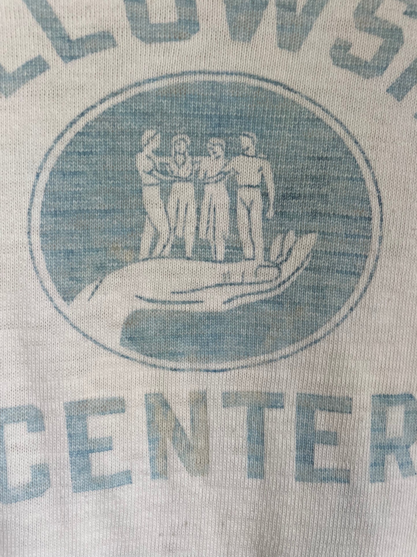 50s Champion Running Man Fellowship Center Tee
