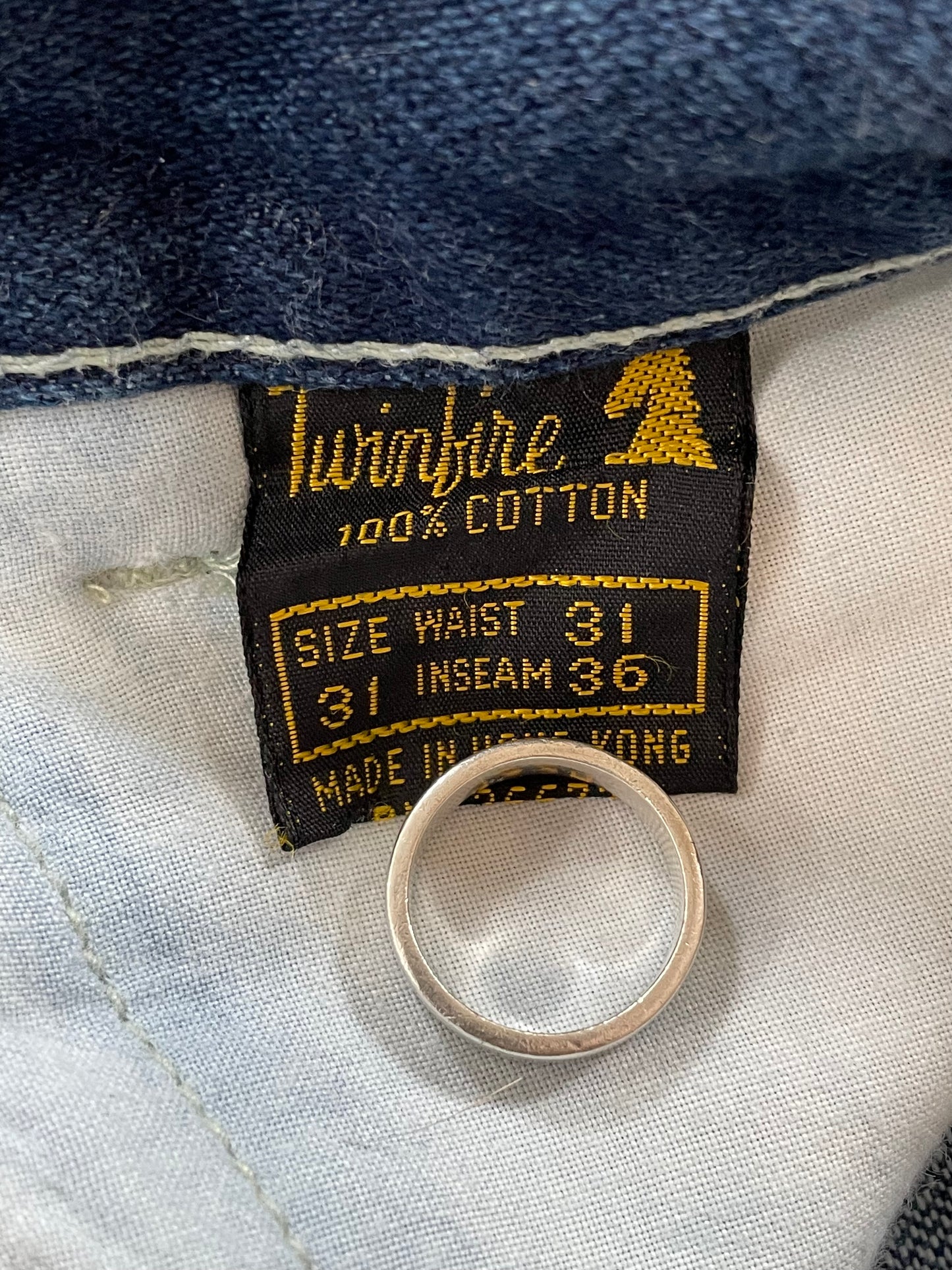 70s Western Theme Cut-off Jean Shorts