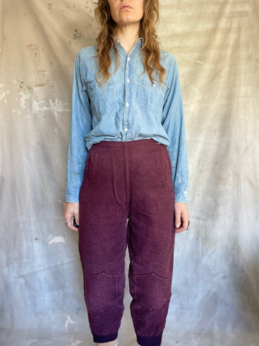 40s Side Zip Ski Pants