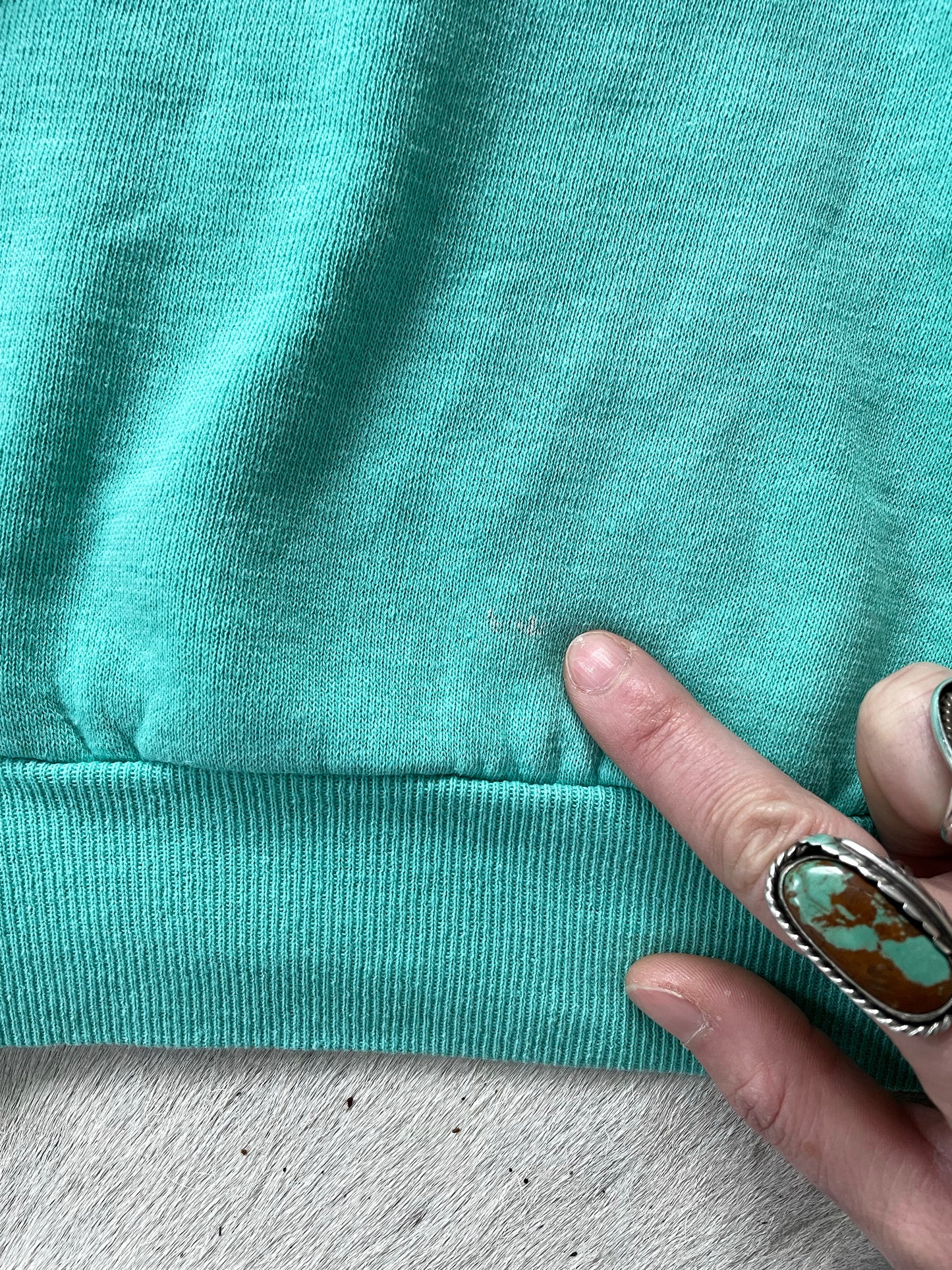 Teal Sweatshirt