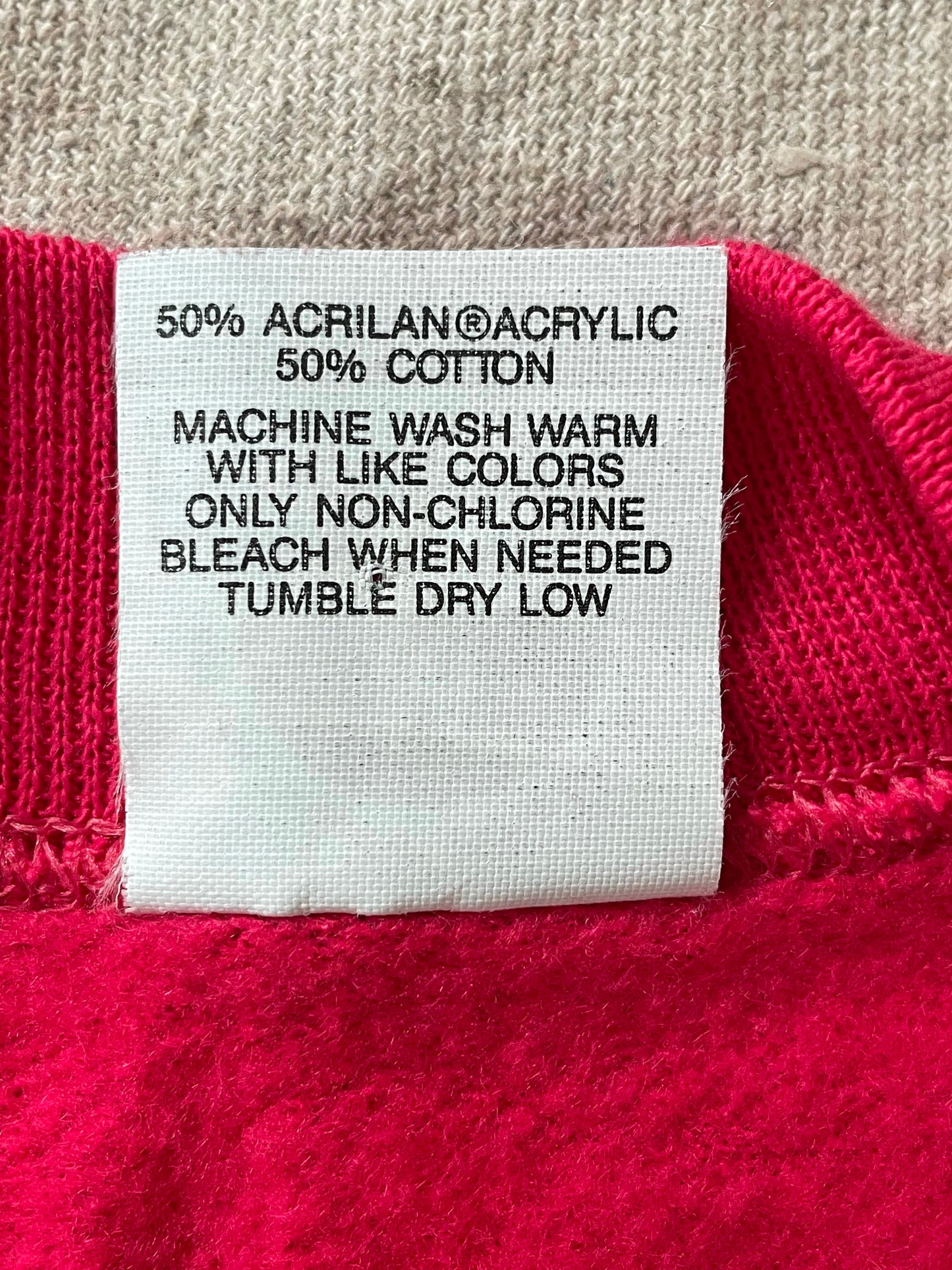 Deadstock Raspberry Sweatshirt
