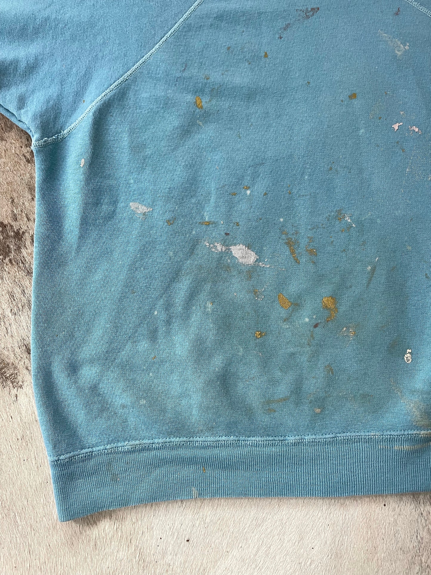 Painted Robin’s Egg Short Sleeve Sweatshirt