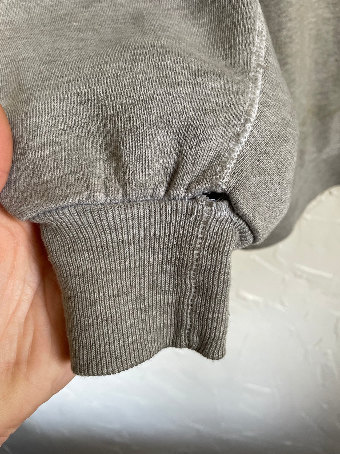 70s Green Gray Blank Sweatshirt