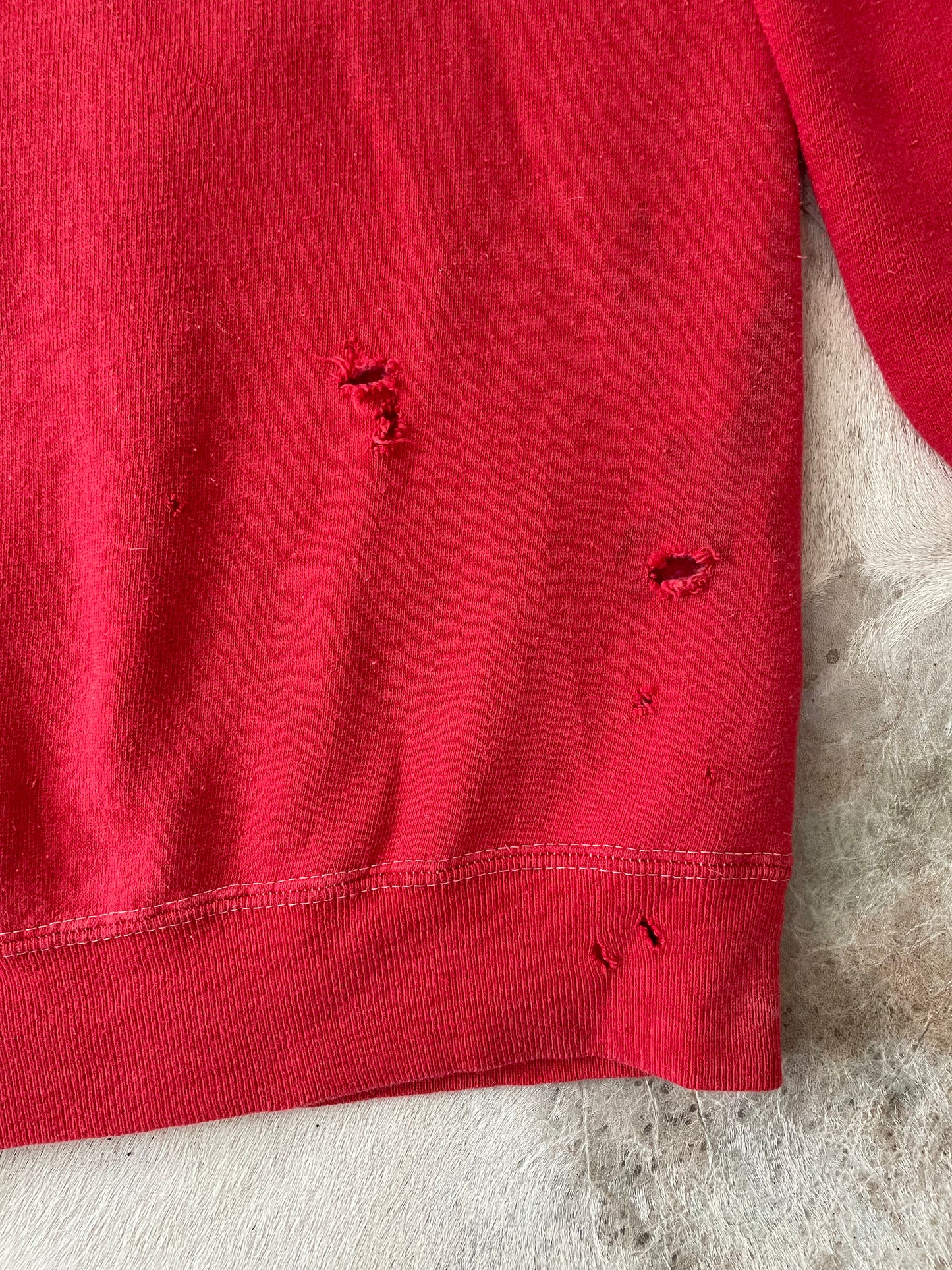 60s/70s Blank Red Sweatshirt