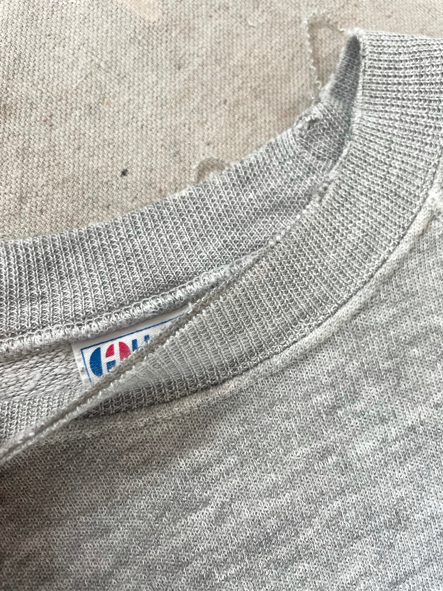 80s/90s Blank Grey Hanes Sweatshirt