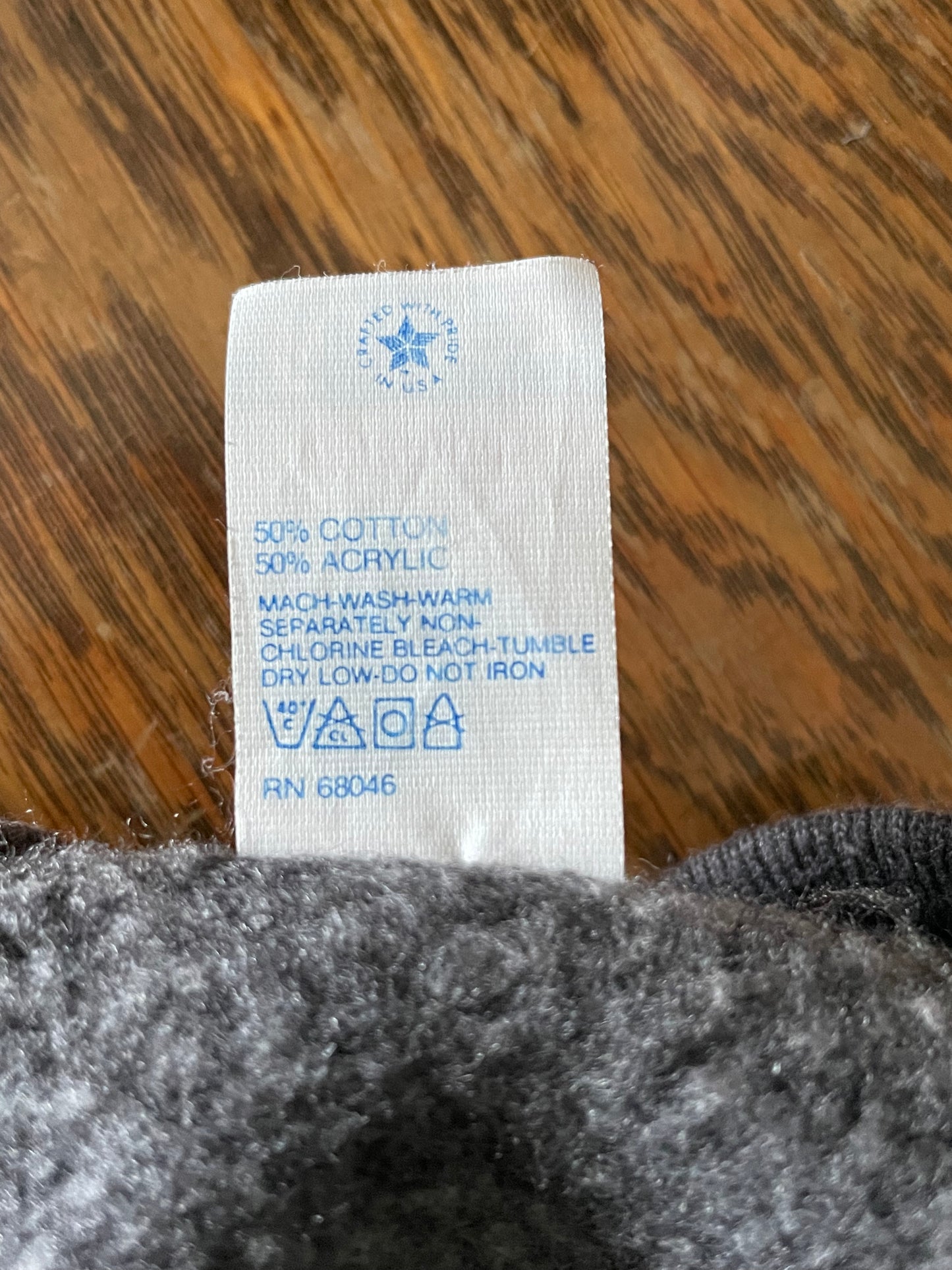 80s Blank Gray Sweatshirt