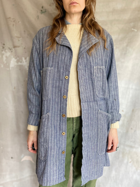 70s Universal Stone Cutter HBT Shop Coat