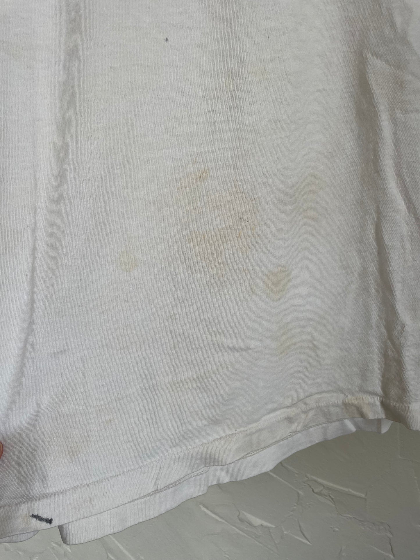 80s Blank White Tee