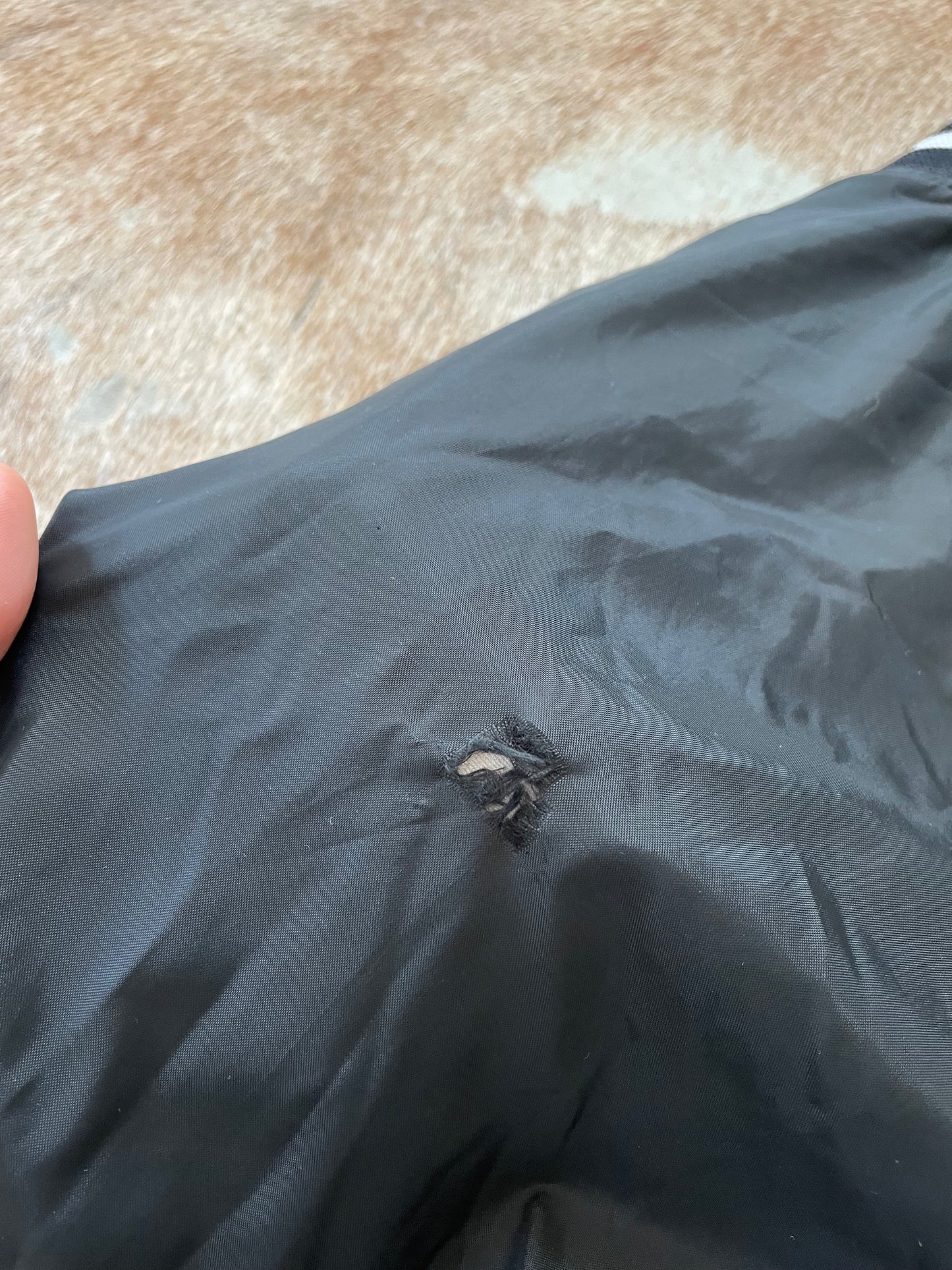 90s Black Wind Breaker Jacket
