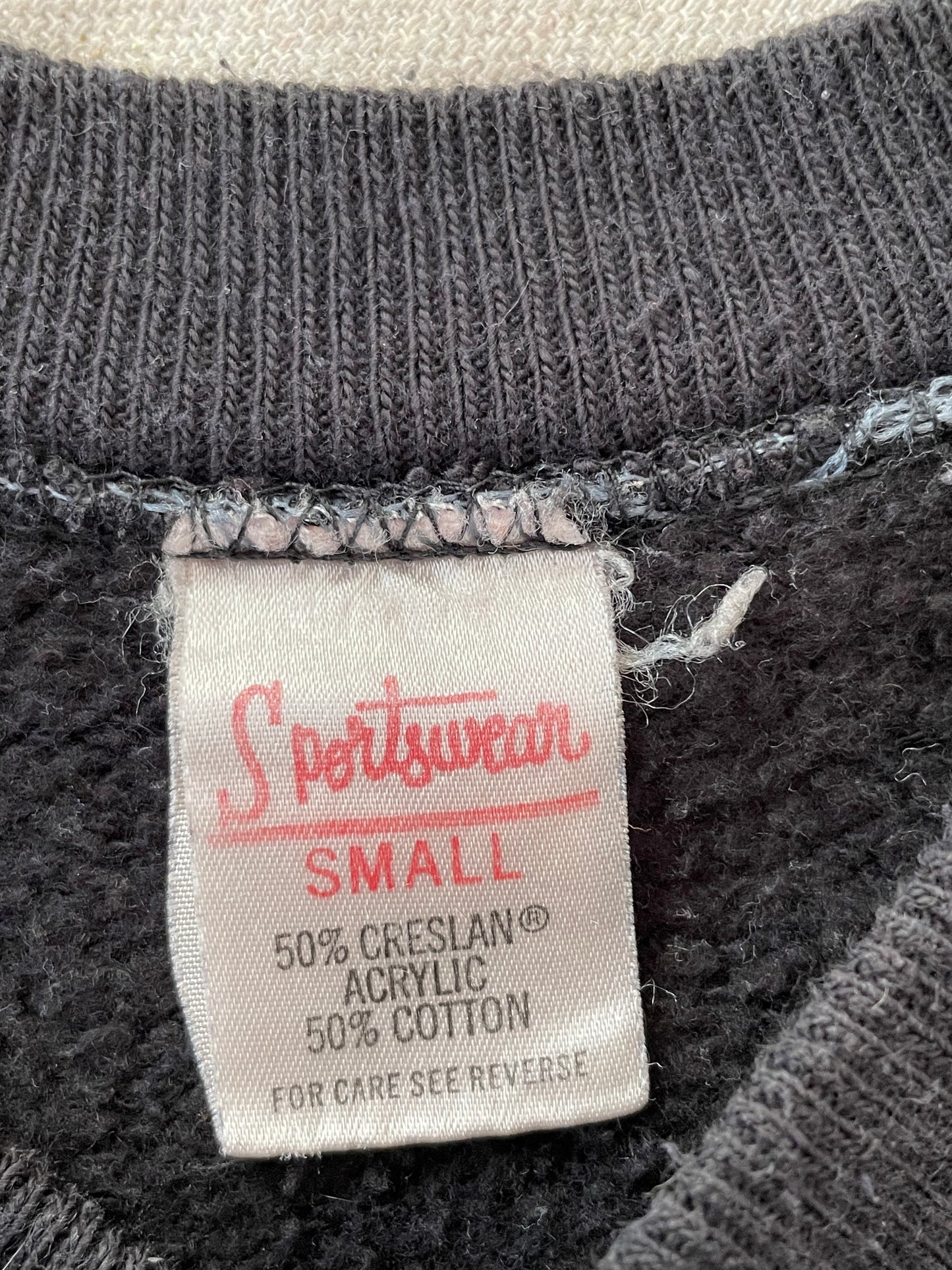 70s Faded Black Sweatshirt